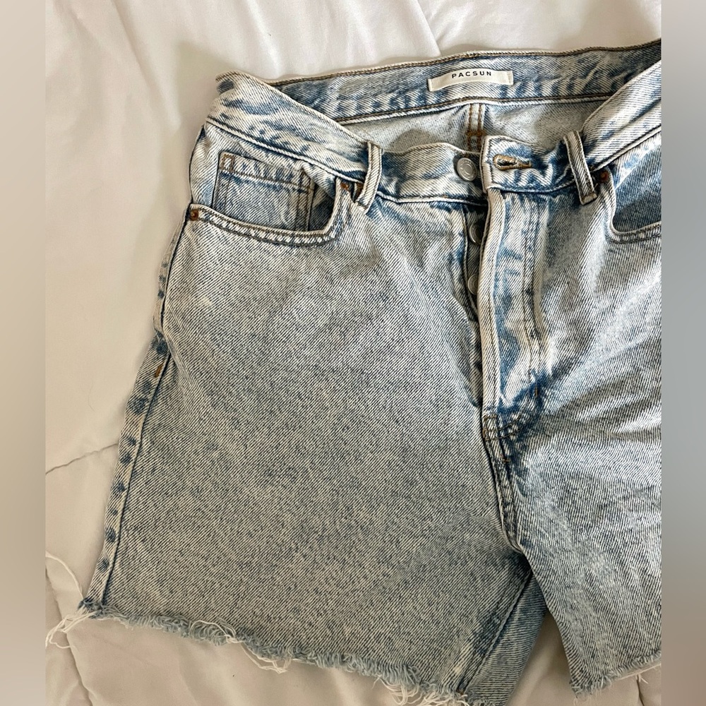 pacsun jean shorts, size 27 (4)